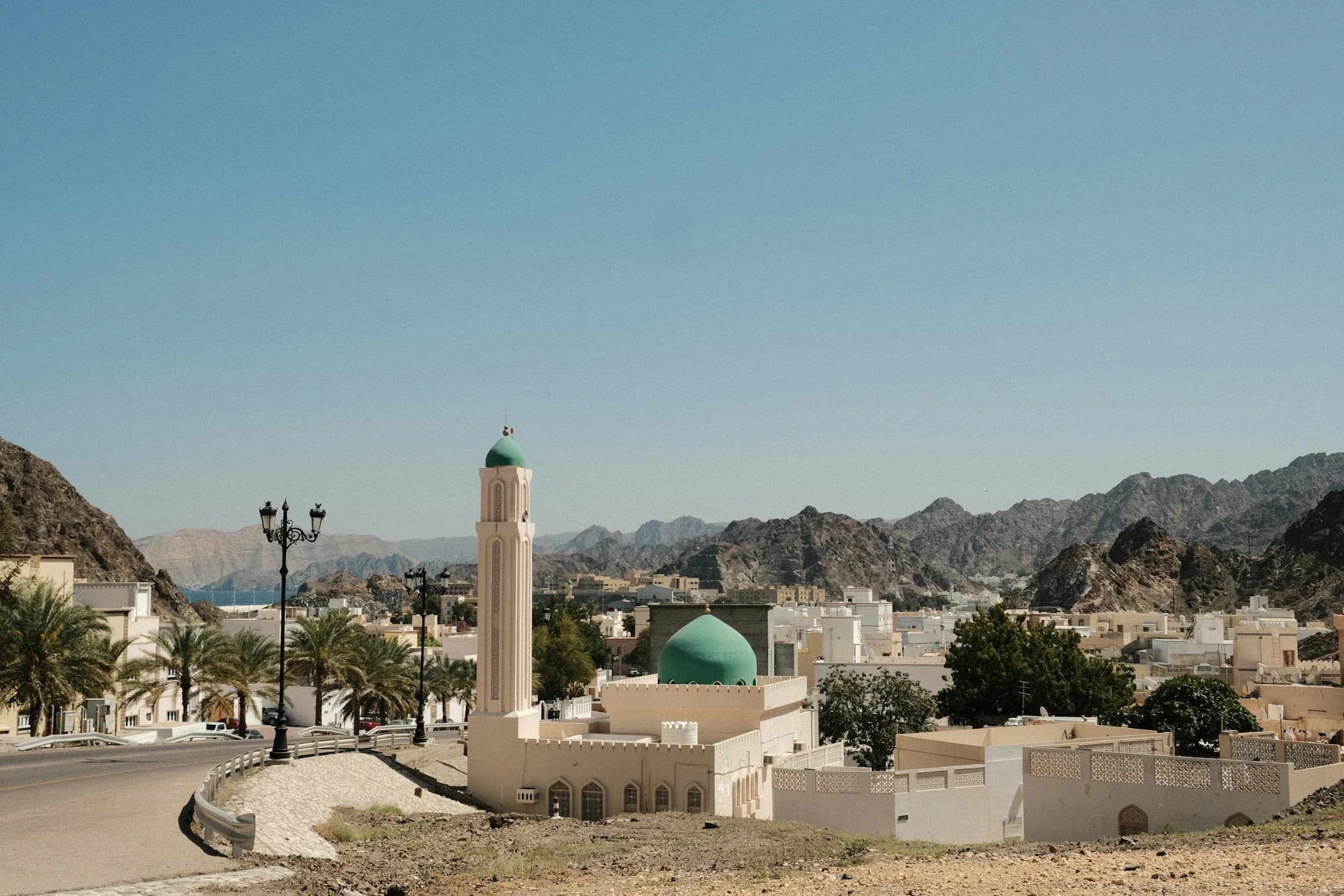 نمای شهر در عمان